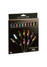 Resim Pentonic Jel Kalem Glizt Sml Blstr Set Krşk Renk 10 Lu Çok Renkli 