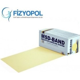 Resim Msd Moves Band 5.5 Metre Ten Egzersiz ve Pilates Direnç Bandı 