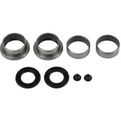 Resim Yaozixa Peugeot 206 207 Citroen C2 Arka Vites Rulman Tamiri Seti 4 Parça 47mm Metal Gümüş 
