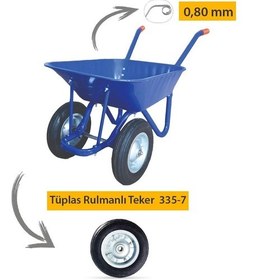 Resim Kanat Iki Tekerlek Demonte El Arabası 0.80 Mm Sac 