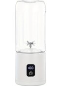 Resim Topshop1 Kişisel Blender 6 Paslanmaz Çelik Bıçak 12000 Rpm Motor Usb Şarjlı Taşınabilir Smoothie 