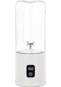 Resim Meridiangoods Kişisel Blender 6 Paslanmaz Çelik Bıçaklı 12000 Rpm Motor Usb Şarjlı Taşınabilir Smoothie 