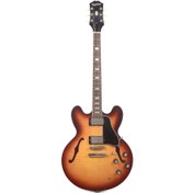 Resim Epiphone ES-335 Figured Semi-hollowbody Elektro Gitar (Raspberry Tea Burst) 