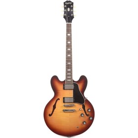 Resim Epiphone ES-335 Figured Semi-hollowbody Elektro Gitar (Raspberry Tea Burst) 