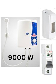 Resim ARTEMİS 9000 Watt Elektrikli Şofben yüksek ısı sıgorta ve kutusu dahil Paket 