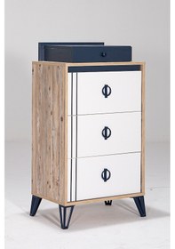 Resim Rüya Şifonyer 3 Çekmeceli Atlantik Çam 