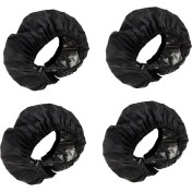 Resim Auralia Brevity Bebek Arabası Tekerlek Kılıfı Toz Geçirmez Tekerlekli Sandalye Lastiği Koruyucu Bebek Arabası Tekerleği Kir Önleyici Kılıf 20 cm (Yurt Dışından) 