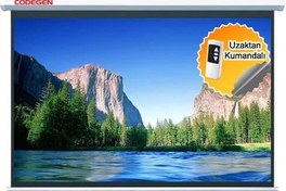 Resim Codegen Ex-20 200X200 Motorlu Kumandalı Perde 