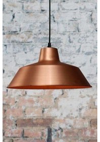 Resim Rsylight Retro Metal Bakır Tekli Metal Sarkıt Avize Çap:35 Cm 