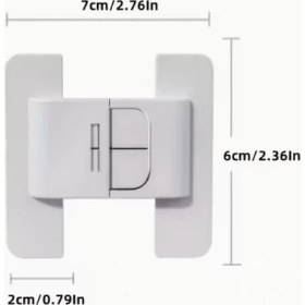 Resim Eco Lounge 4 Adet Buzdolabı Çekmece ve Dolap Kapağı Çocuk Kilidi 