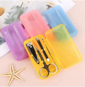 Resim Mini 4 Parçadan Oluşan Bebekler Ve Çocuklar İçin Maniikür Set 