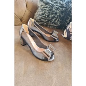 Resim Topukla Kadın Tül Abiye Ayakkabı 036 4165 