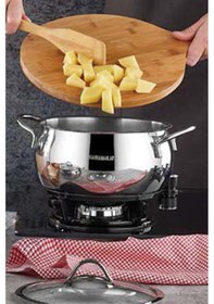 Resim Kahramanlar Elit Tekli Derin Çelik Tencere 6,00 Lt. 2051 