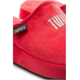 Resim Twigy Shiny Kadın Ev Terliği Kırmızı 36/40 EE0084 Kırmızı 