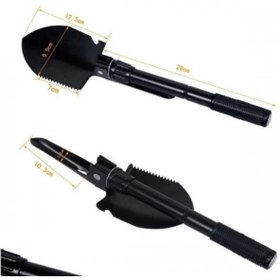 Resim MİVOLA Pusulası Katlanır Portatif Kazma Kürek Seti - Lisinya 