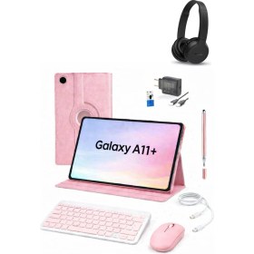 Resim Samsung Galaxy Tab A11 Plus 11'' 8gb 256GB Tablet+Kılıf+Klavye+Mouse+Şarj Başlık+Kulaklık (Kalem Hediye) 
