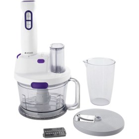 Resim Arçelik Çoklu Set Blender - 700 W Güç, 1,5 Lt Doğrayıcı Hazne, 900 ml Ölçü Kabı, Turbo Fonksiyon ve Paslanmaz Çelik Bıçaklar 