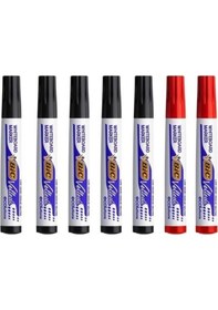 Resim Bic 1701 Velleda Tahta Kalemi Seti - 5 Siyah + 2 Kırmızı 
