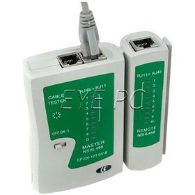 Resim Eyepc Kablo Test Cihazı Rj45 / Rj11 Tester Adsl Kablo Cat5 Cat6 