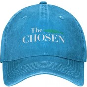 Resim Qianyi Vintage Yıpratılmış Beyzbol Şapkası - Erkek Ve Kadınlar İçin Güneş Korumalı Yumuşak Şapka Mavi One Size 