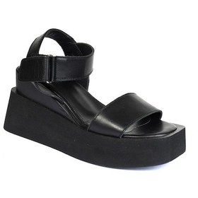 Resim Greyder 50731 Kadın Siyah Hakiki Deri Fashion Sandalet-436 Siyah 