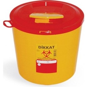Resim Tıbbi Atık Kutusu - Tıbbi Atık Kovası 5 L 60 Adet 