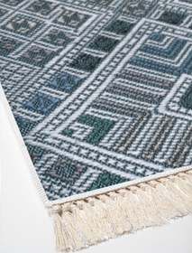 Resim Alanur Home Eko Trend Djt Yıkanabilir Kaymaz Taban 3 Lü Yatak Odası Takımı 2029 Modern Mavi 