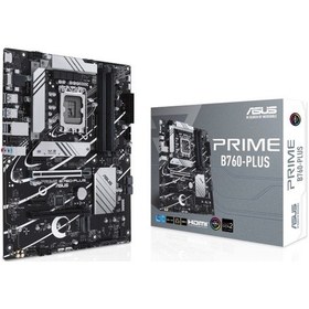 Resim Asus Prime B760-Plus Intel B760 7200 MHz (OC) DDR5 Soket 1700 ATX Anakart 