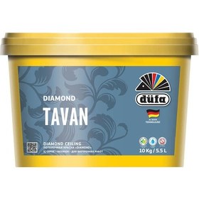 Resim Düfa Diamond Mat Tavan Boyası 10 KG Beyaz 
