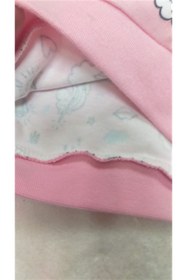 Resim KUZUCUK KİDS35 Kız Bebek Pembe Pijama Takım 