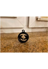 Resim Ssangyong Logolu Hareketli Anahtarlık 1 Adet Siyah 