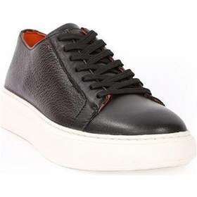 Resim Beverly Hills Polo Club Marcomen 17136 Hafif Taban Deri Sneakers Erkek Ayakkabı Siyah 