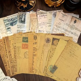 Resim Retro Günlük Arka Plan Kağıdı - DIY Kolaj ve Dekorasyon için 100 Yaprak, Günlük Süsleme,Dekoratif Kağıt,Fantazi Teması,Kendinden yapışkanlı arka yüzey,Flash Vurguları,El Sanatları Malzemeleri,Kırtasiye Malzemeleri,Kırtasiye Koleksiyoncular,Günlük Tutkunları 