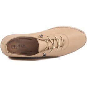 Resim Voyager Krem Hakiki Deri Anatomik Kadın Casual Ayakkabı Çok Renkli 