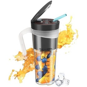 Resim 470ml 15w 20000rpm Elektrikli Blender, 6 Bıçaklı, Type-c Şarjlı, Xıp8 Su Geçirmez, Taşınabilir Meyve-sebze Juicer 