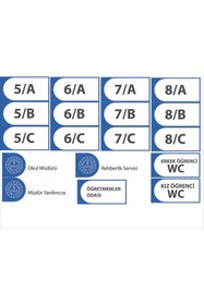 Resim Altınuç Art Design Okul Sınıf Dakota Levha Ortaokul Sınıf Seti 1,2,3,4,5.Sınıf Yeni Yönetmeliğe Uygun 