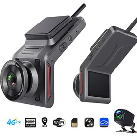 Resim Qifit 4G Destekli GPS Araç Kamerası – Çift Lensli Full HD ,Canlı Yayın, Uzaktan İzleme, Wi-Fi Mobil Uyumlu 