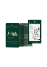 Resim Faber Castell 9000 Design Dereceli Resim Kalemi Seti 5B-5H 