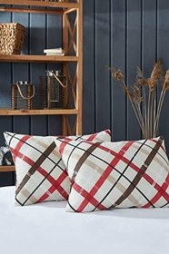 Resim Baskılı Pamuklu Silikon Yastık 50x70 CM (2 Adet) 