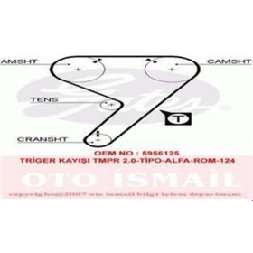 Resim Gates 5080 Triger Eksantrik Kayisi Tempra 2.0 8V 142X180 539664390 