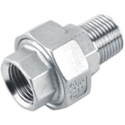Resim Hamdi Küçük Krom Dıştan Dişli Konik Rekor 1/2" 