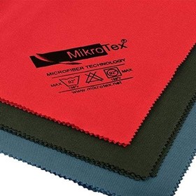 Resim Mikrotex Mikrofiber Cam Bezi 6 Adet Çok Renkli 40 x 50 CM 