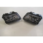 Resim FAM Audi A3 97/00 Modifiye Far Lambası Sağ/sol Set 2 Parça Elektrikli/manuel Siyah (H7/h1)(tyc) 