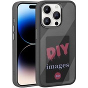 Resim iPhone Uyumlu 14 Pro Kılıf Ekranı Yansıtan Akıllı Nfc Kapak 