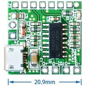 Resim ROBA Micro Usb Besleme Soketli Mini Uyumlu Pam8403 5v 2x3w Stereo Ses Amfilikatörü Class D Amfi 