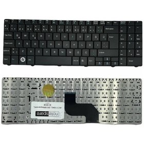 Resim Grundig İle Uyumlu Gnb-1555a2ı3, Gnb-1556a1ı3, Gnb-1565a2ı3 Notebook Klavye Siyah Tr 