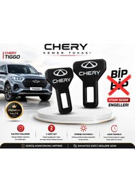 Resim Chery Kemer Tokası , Chery Logolu Araç Kemer İkaz , Chery Kemer Bip Bip - 2 Adet 