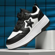 Resim Rampage Ayakkabılar, Kaykay Sneakerları, Şık Günlük Sokak Giyimi ve Ayarlanabilir Tekerlekler 