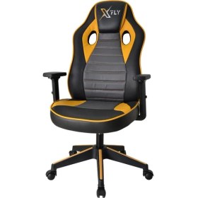 Resim XFly Oyuncu Koltuğu Sarı Renkli Ergonomik Tasarım ve Yüksek Yoğunluklu Sünger ile Konforlu Destek 