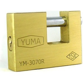 Resim Kayar Milli Pirinç Asma Kilit 80mm 